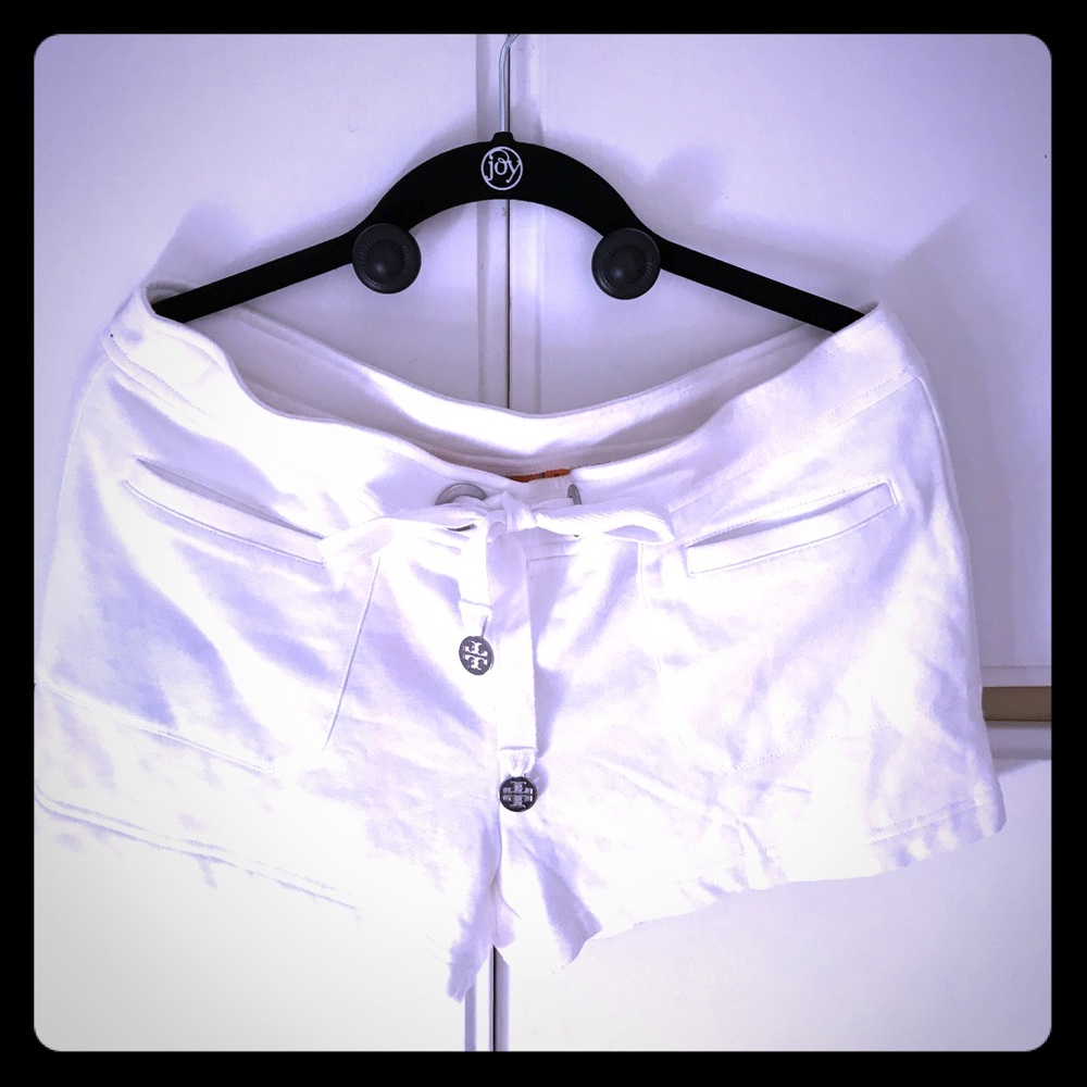TORY BURCH Taylor shorts WHITE, Size M